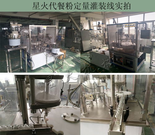 代餐粉定量灌裝線 全自動(dòng)代餐粉加工設(shè)備